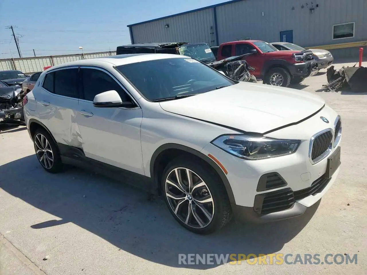 4 fotografías del automóvil dañado WBXYJ1C00P5V29319 BMW X2 2023