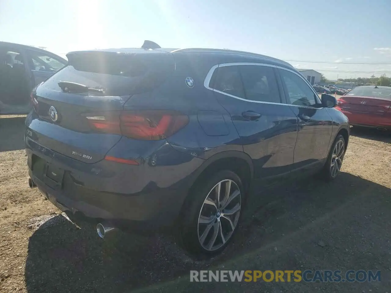 3 fotografías del automóvil dañado WBXYJ1C07P5V30421 BMW X2 2023