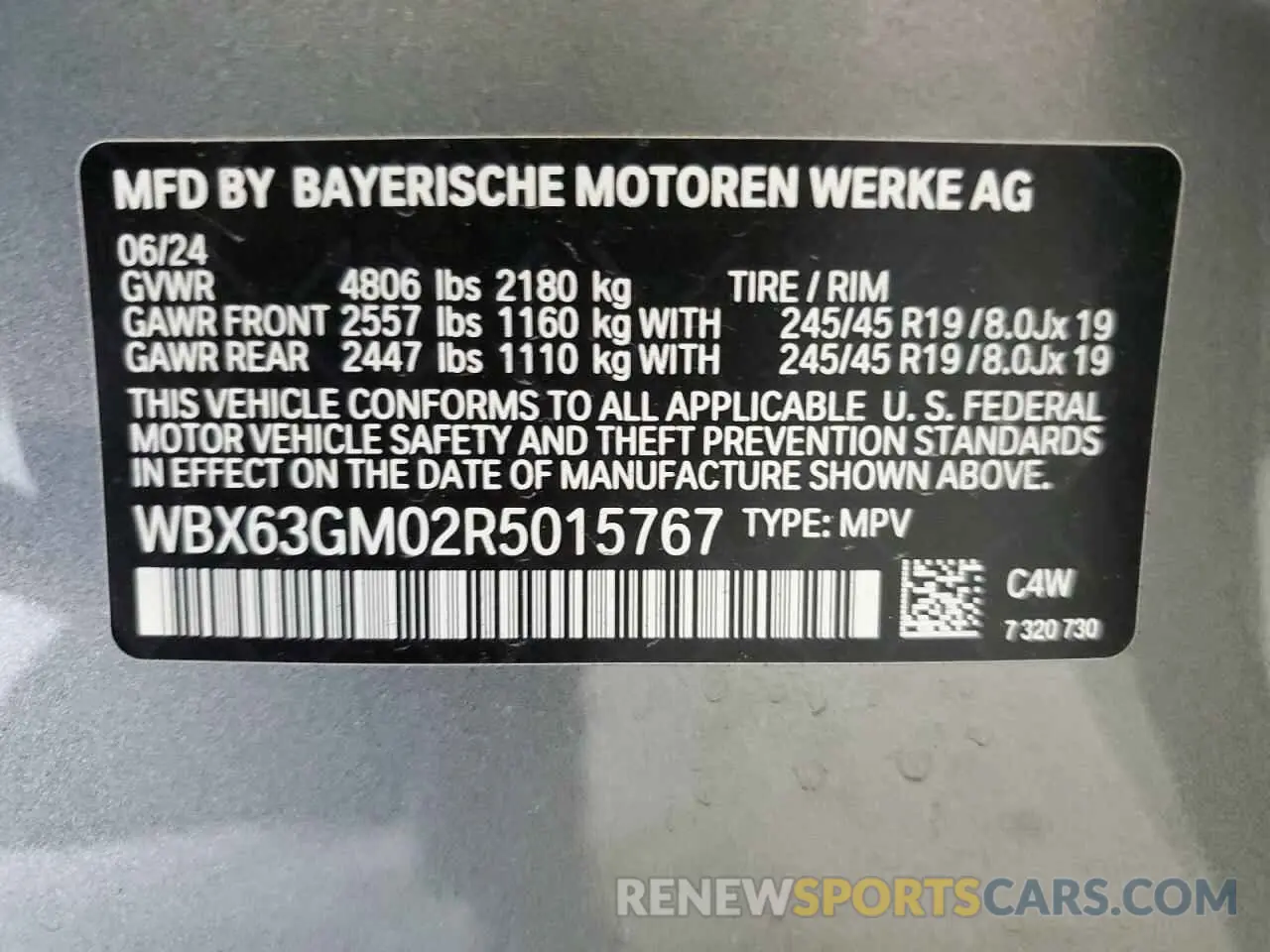13 fotografías del automóvil dañado WBX63GM02R5015767 BMW X2 2024
