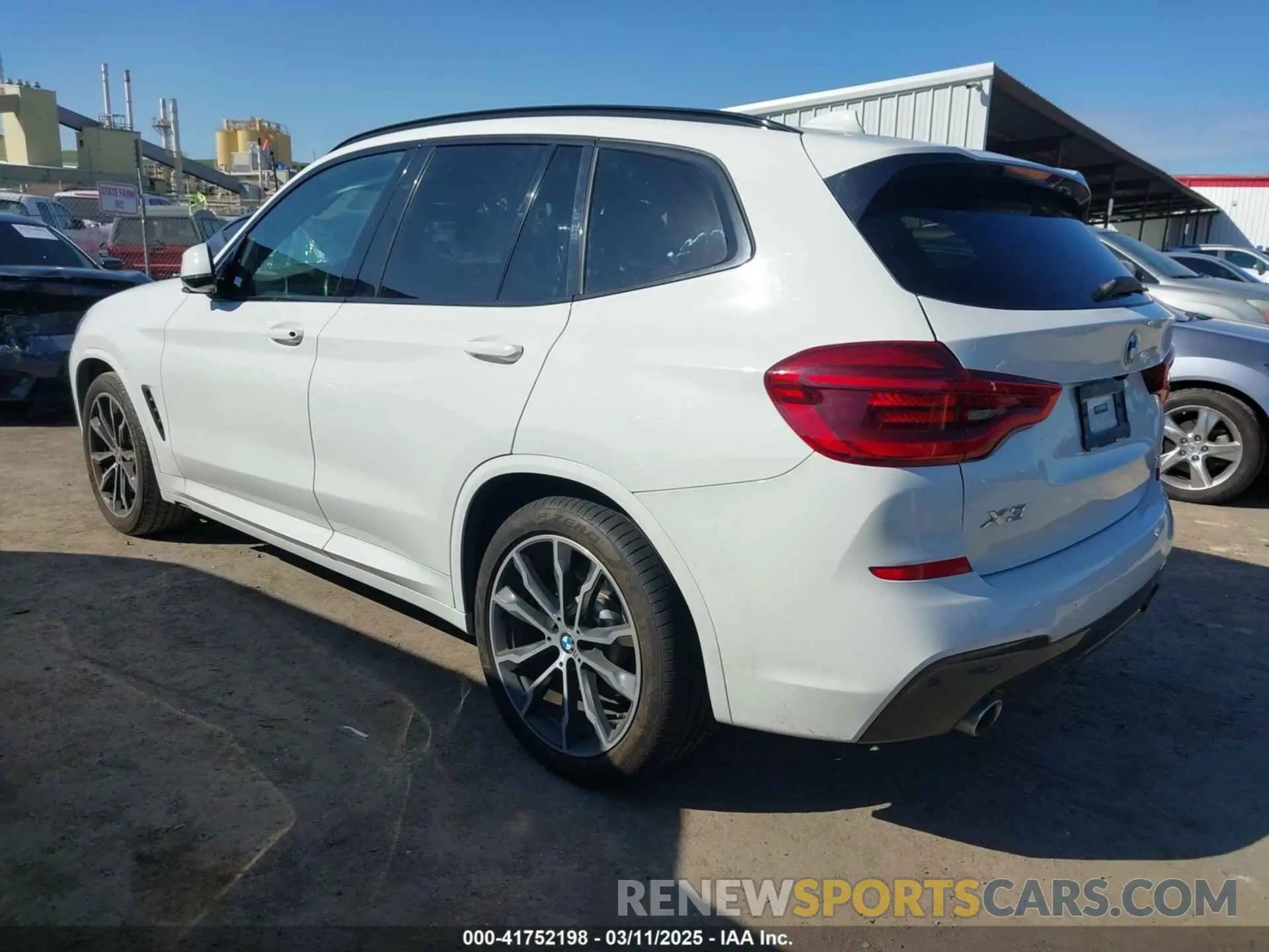 3 fotografías del automóvil dañado 5UXTR7C50KLF24450 BMW X3 2019