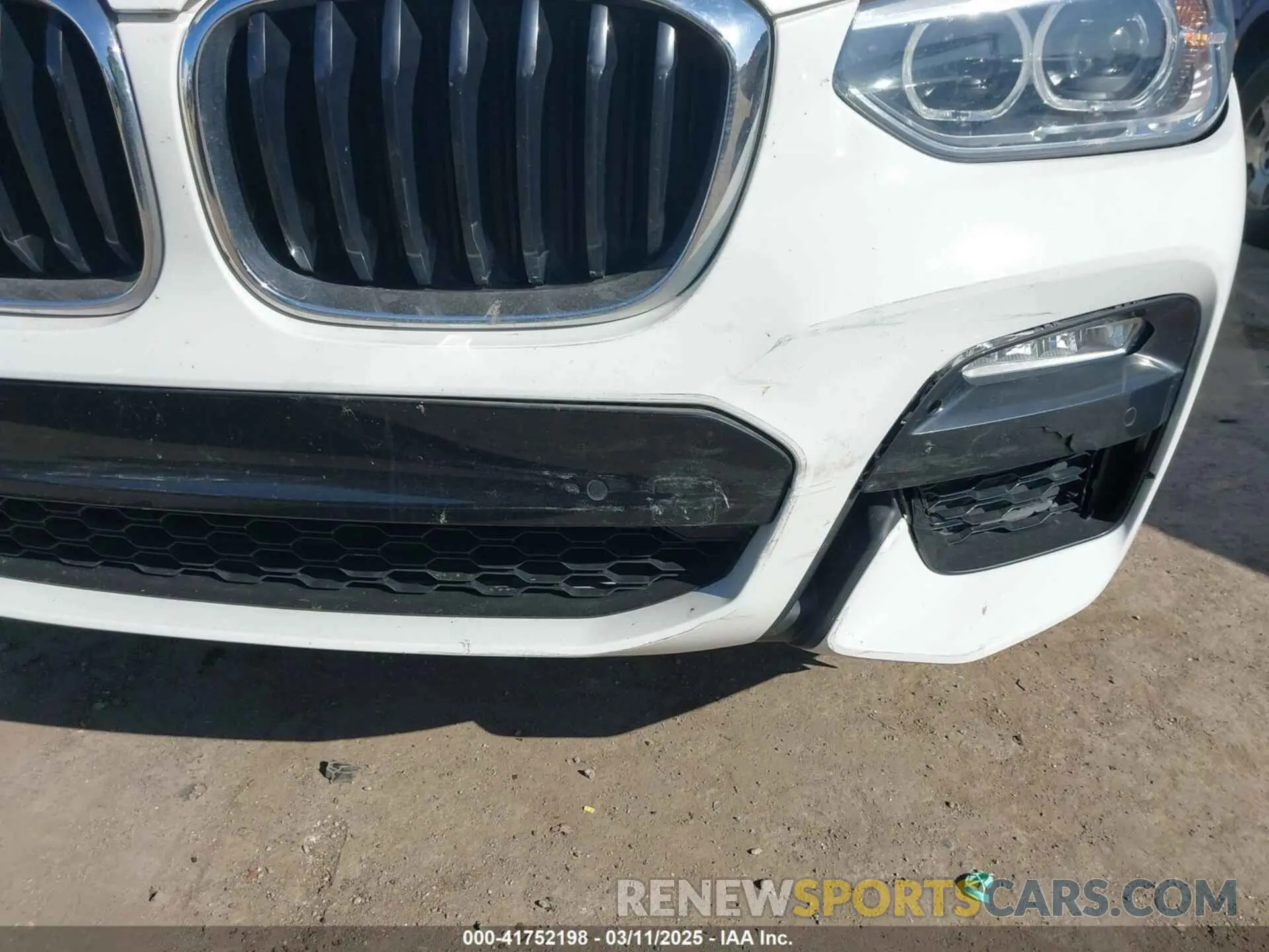 6 fotografías del automóvil dañado 5UXTR7C50KLF24450 BMW X3 2019