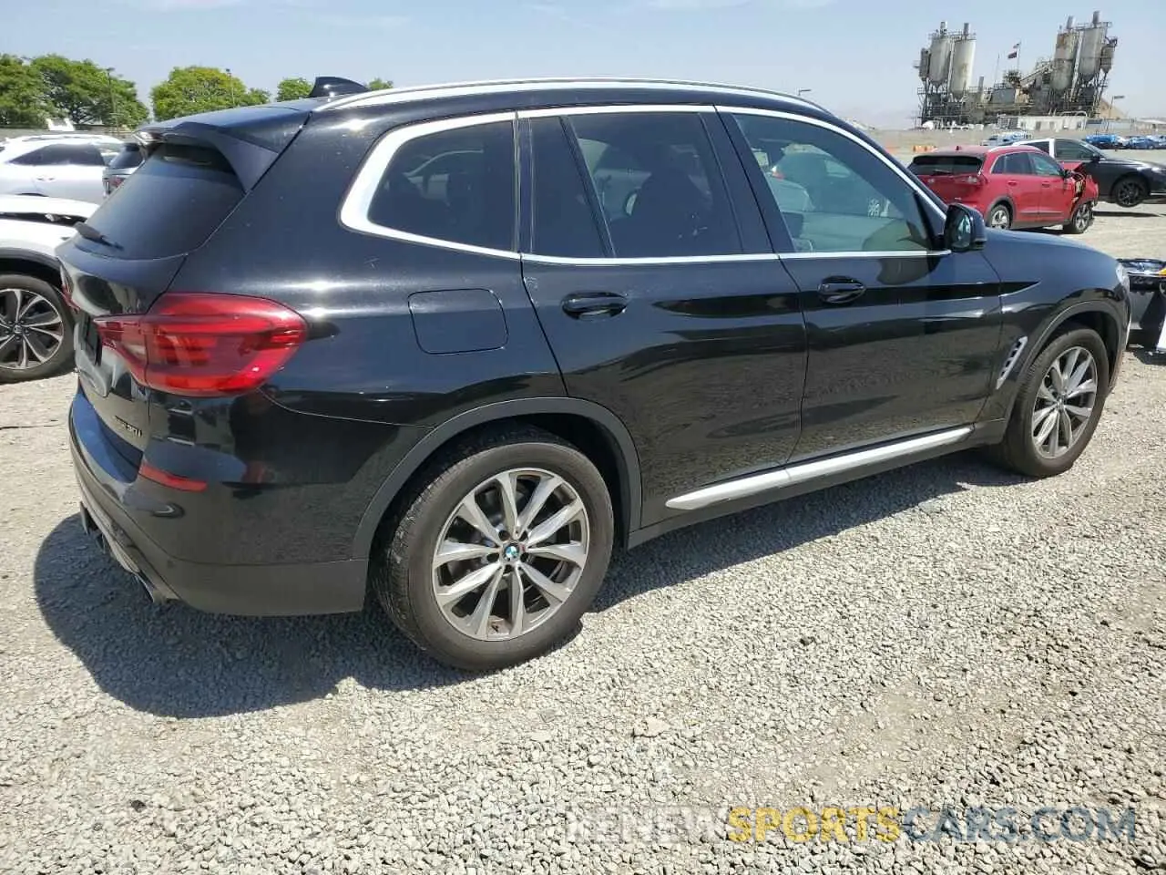 3 fotografías del automóvil dañado 5UXTR7C50KLF25890 BMW X3 2019