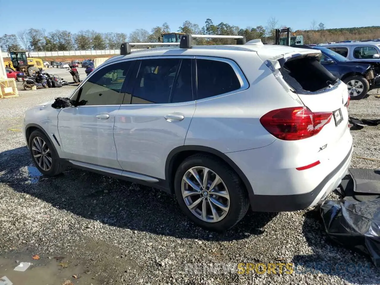 2 fotografías del automóvil dañado 5UXTR7C50KLF26683 BMW X3 2019