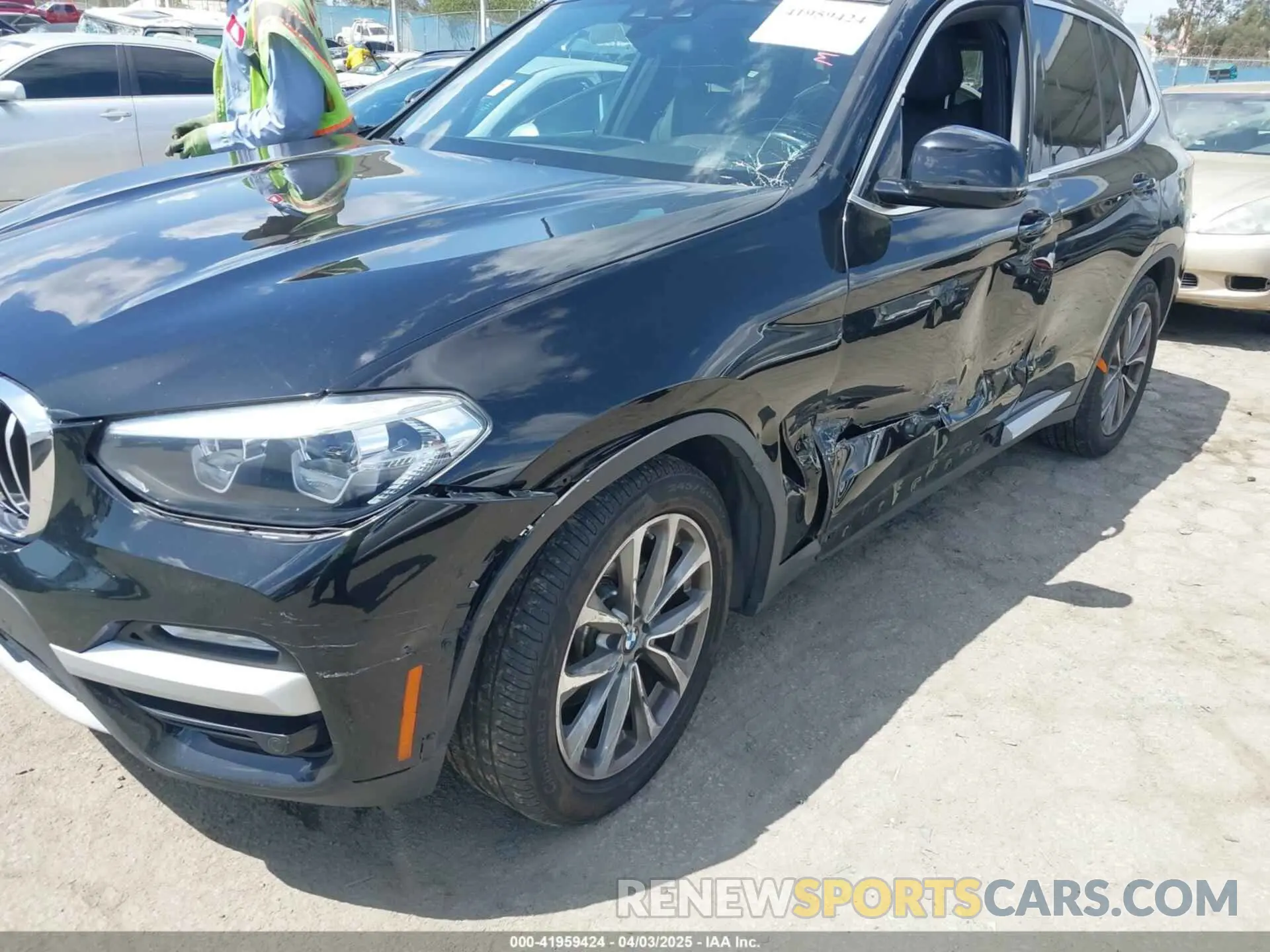 6 fotografías del automóvil dañado 5UXTR7C50KLR49700 BMW X3 2019