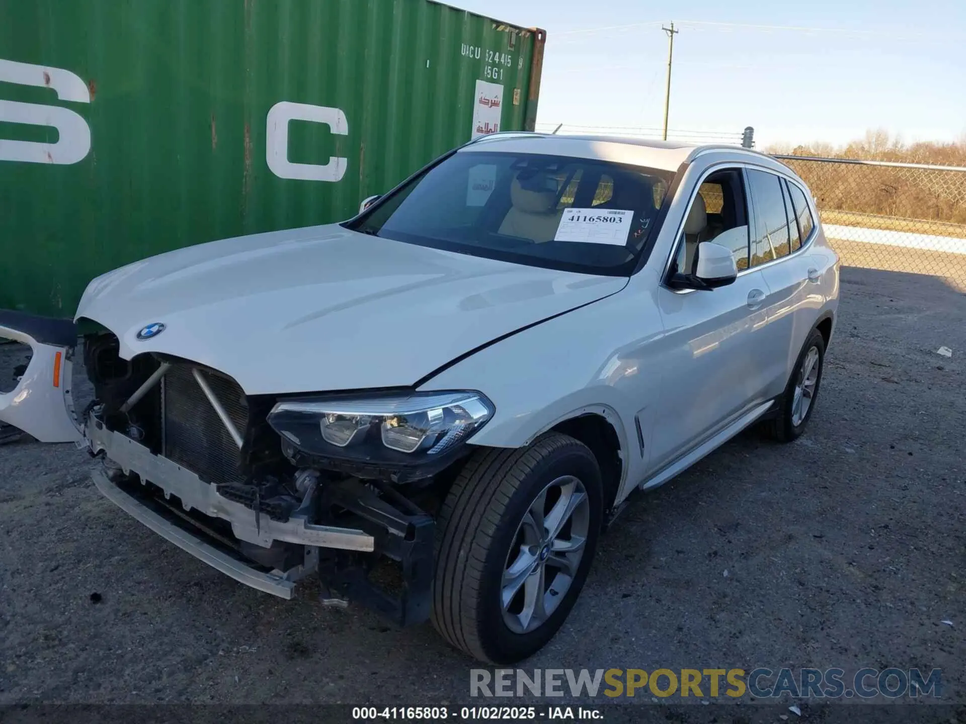 2 fotografías del automóvil dañado 5UXTR7C51KLF33139 BMW X3 2019