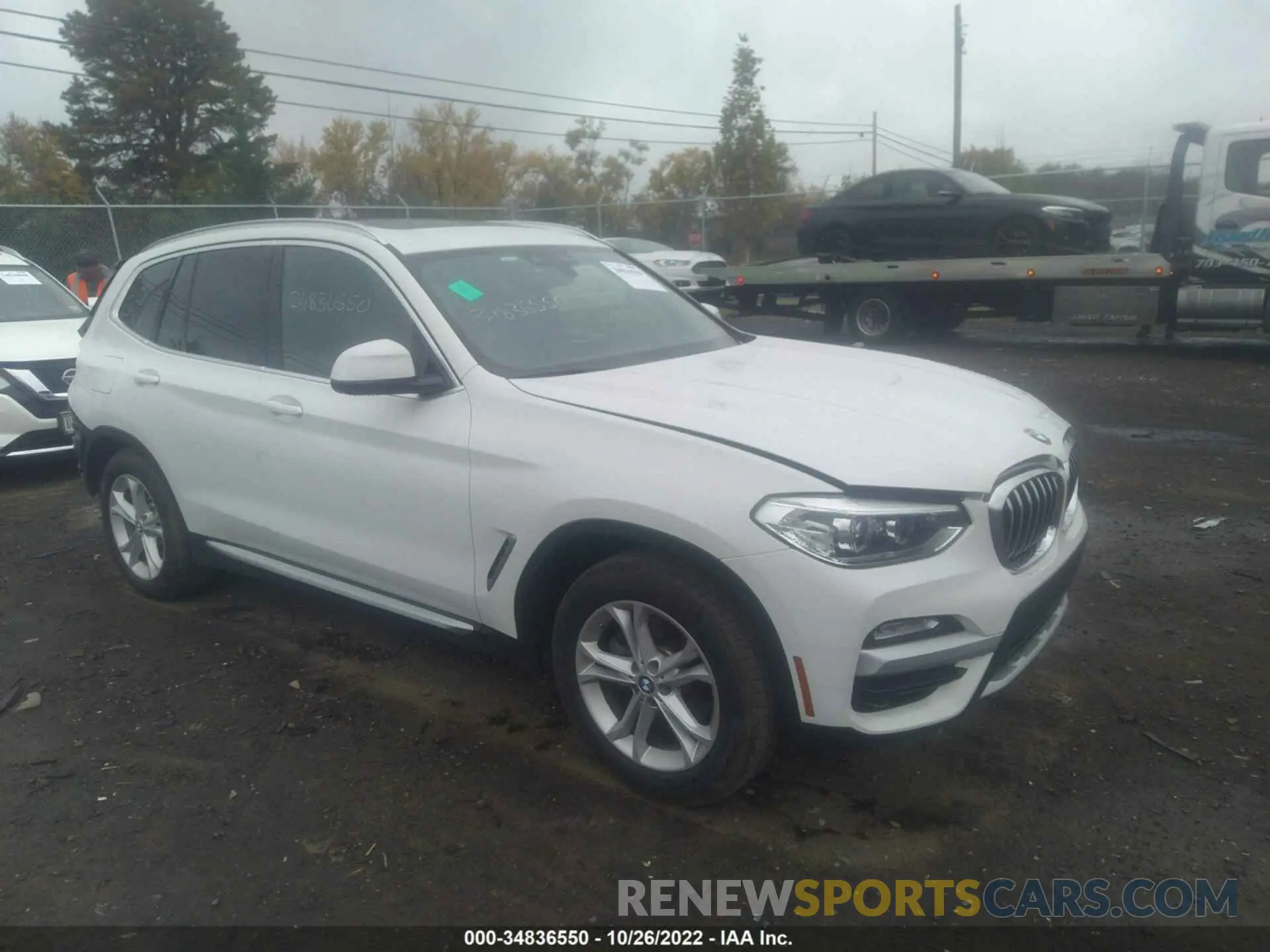 1 fotografías del automóvil dañado 5UXTR7C51KLR44246 BMW X3 2019