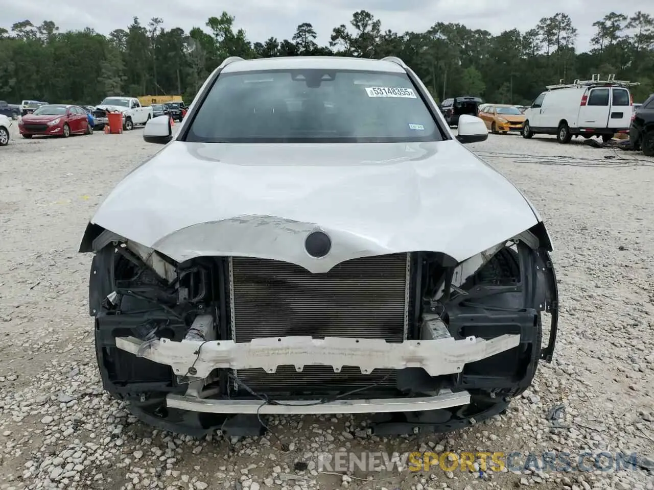 5 fotografías del automóvil dañado 5UXTR7C51KLR45218 BMW X3 2019