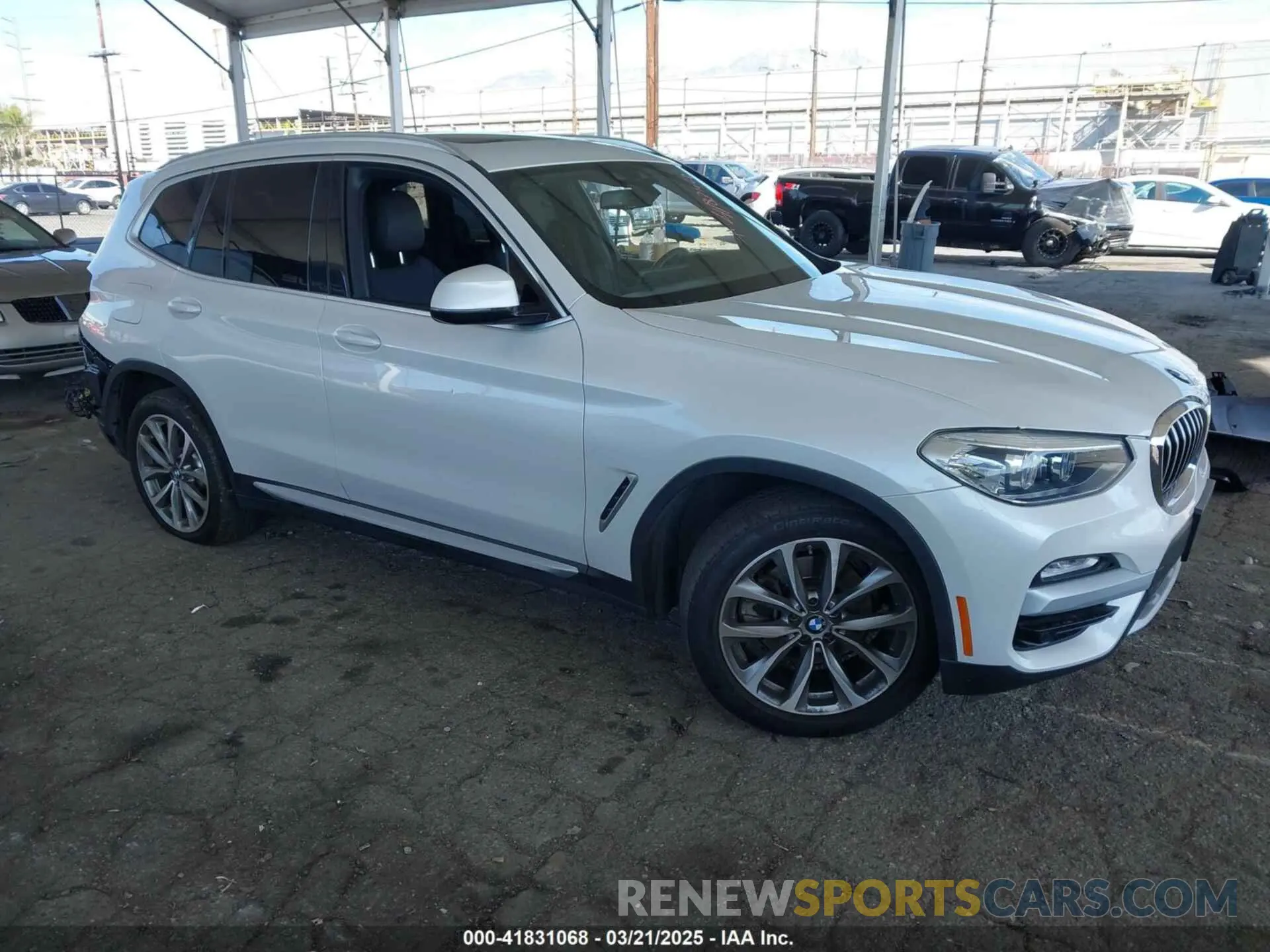 1 fotografías del automóvil dañado 5UXTR7C51KLR46028 BMW X3 2019