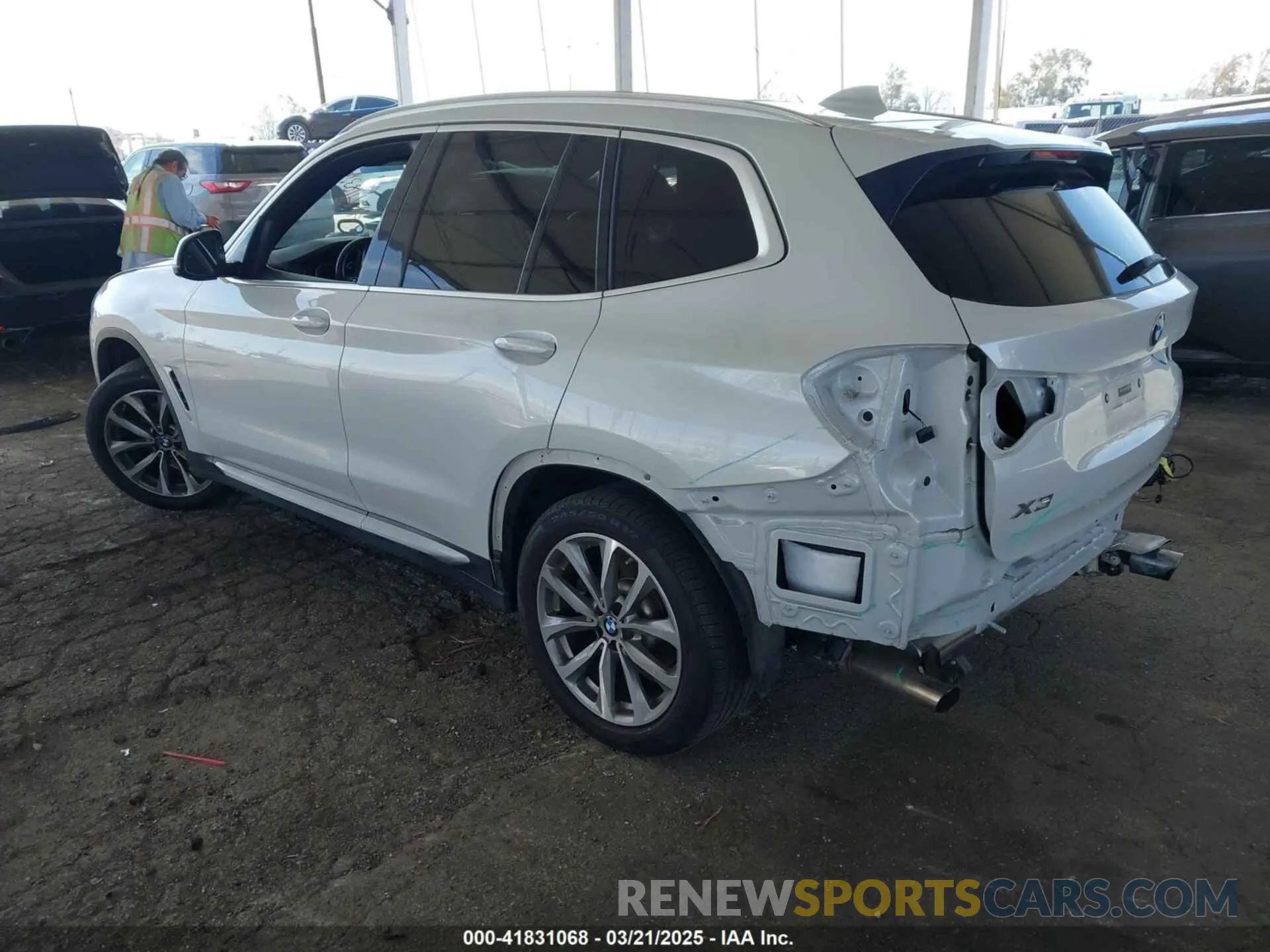 3 fotografías del automóvil dañado 5UXTR7C51KLR46028 BMW X3 2019