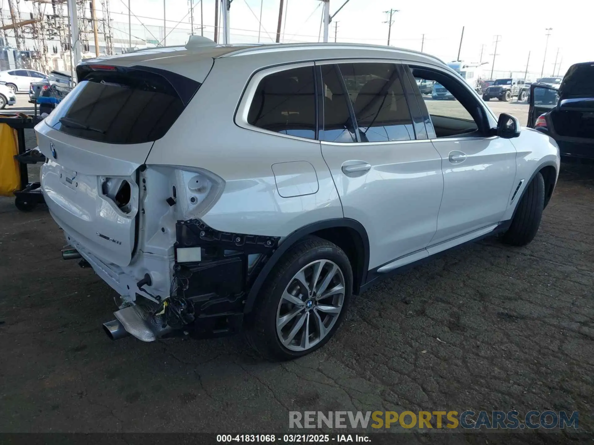 4 fotografías del automóvil dañado 5UXTR7C51KLR46028 BMW X3 2019