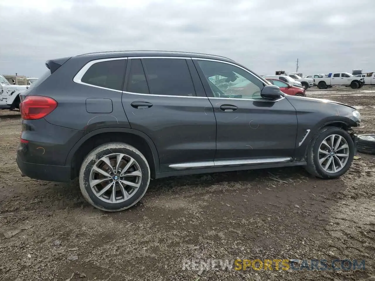 3 fotografías del automóvil dañado 5UXTR7C51KLR46420 BMW X3 2019