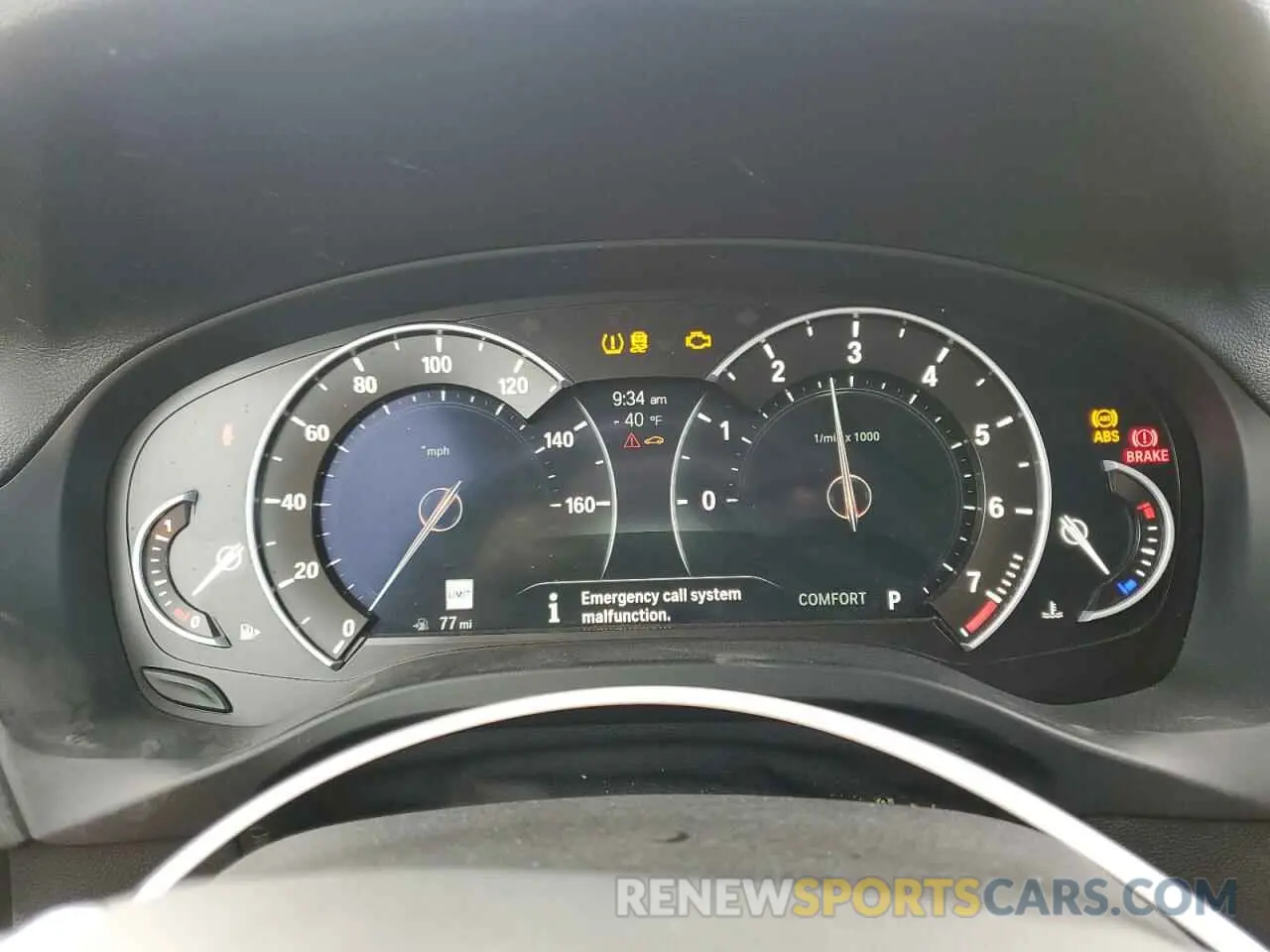 9 fotografías del automóvil dañado 5UXTR7C51KLR46420 BMW X3 2019