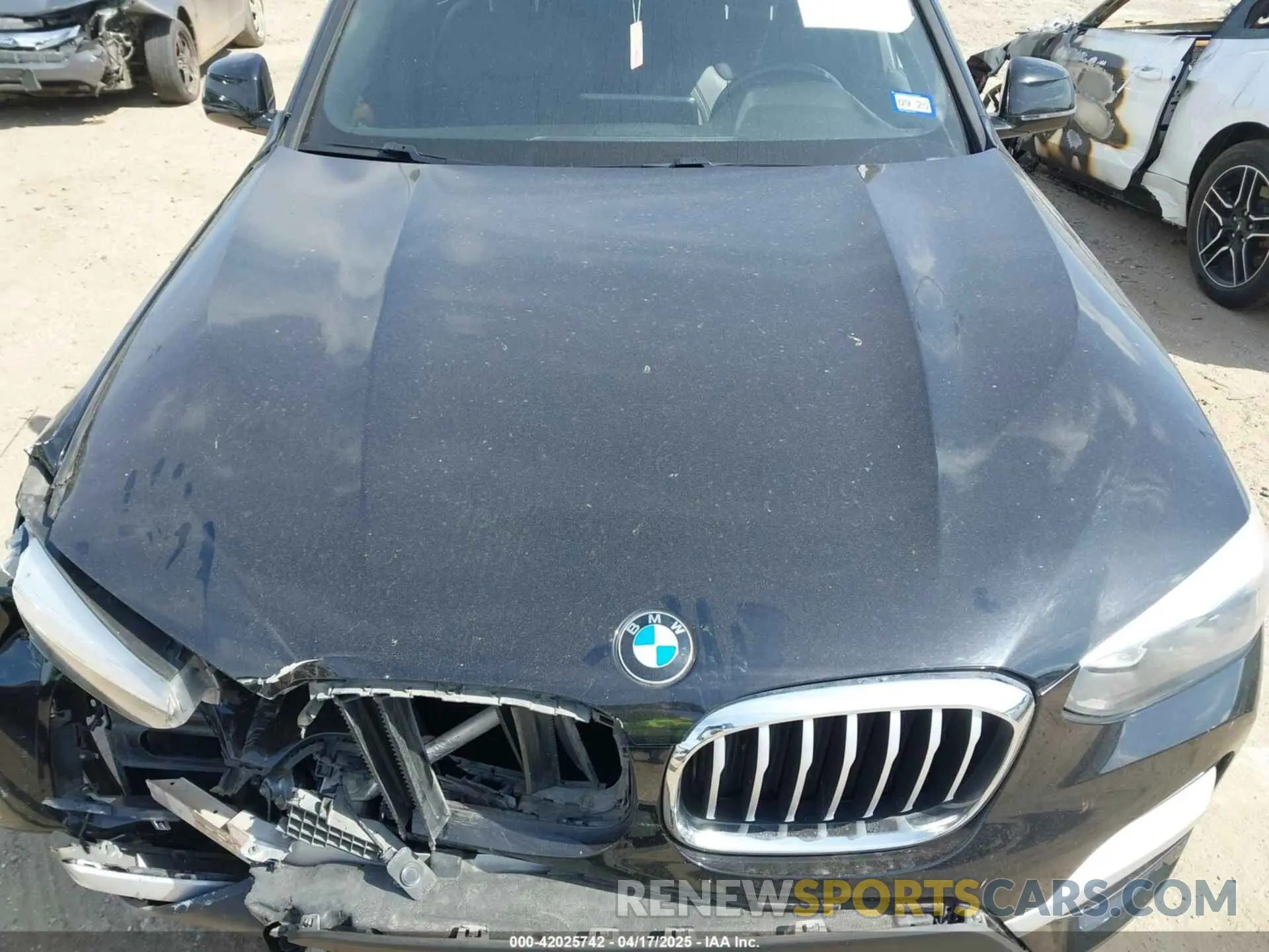 10 fotografías del automóvil dañado 5UXTR7C51KLR47213 BMW X3 2019