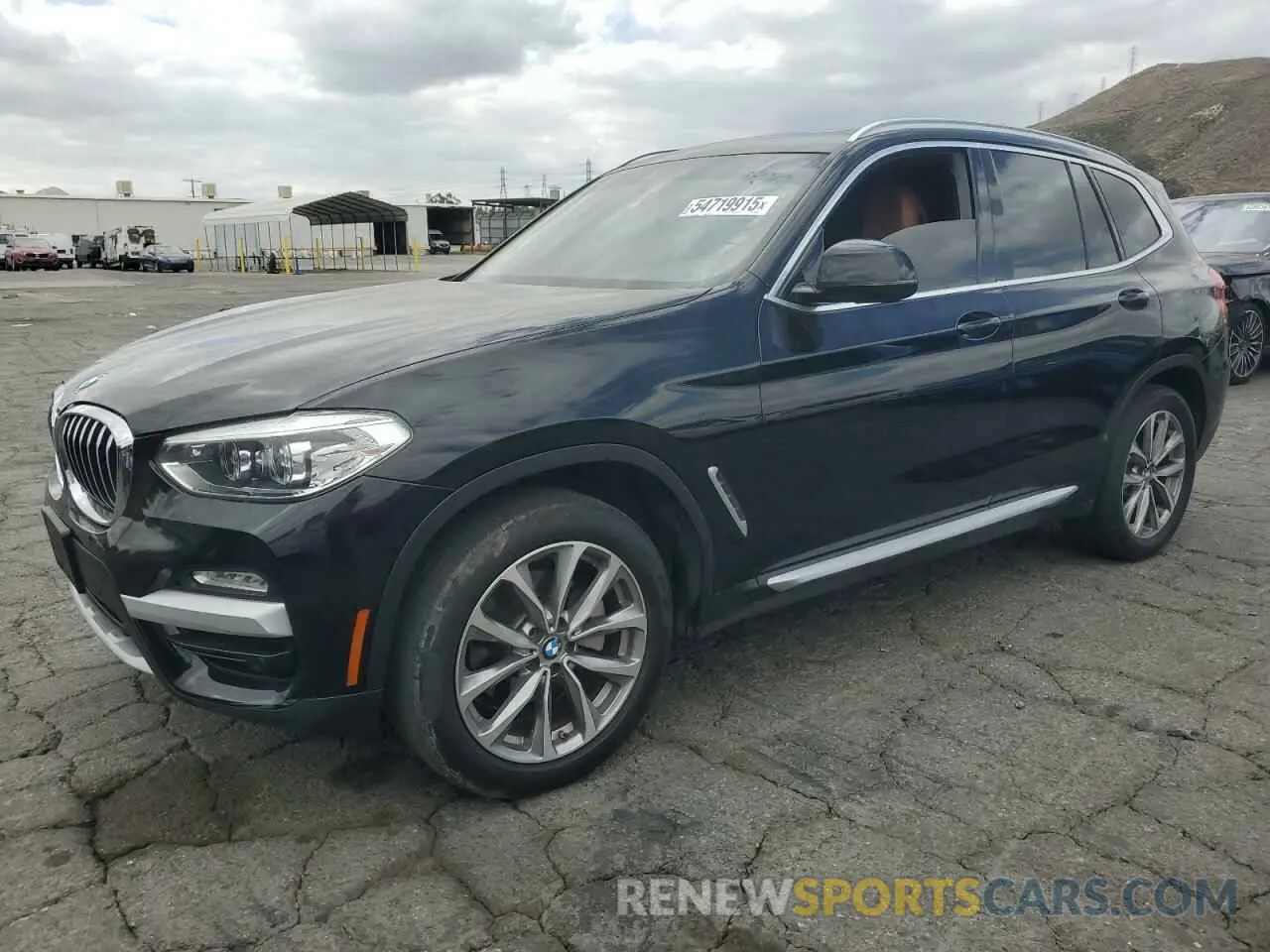 1 fotografías del automóvil dañado 5UXTR7C51KLR52430 BMW X3 2019