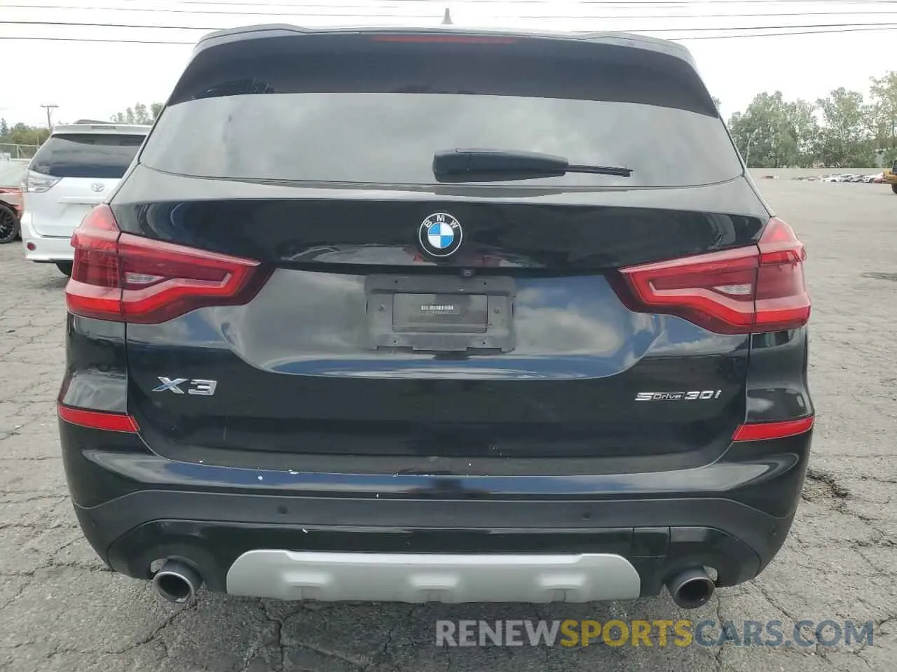 6 fotografías del automóvil dañado 5UXTR7C51KLR52430 BMW X3 2019