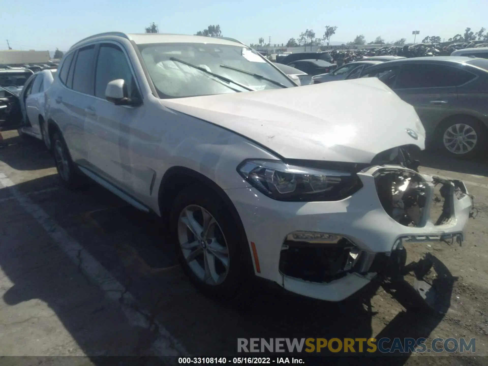 1 fotografías del automóvil dañado 5UXTR7C52KLR46930 BMW X3 2019