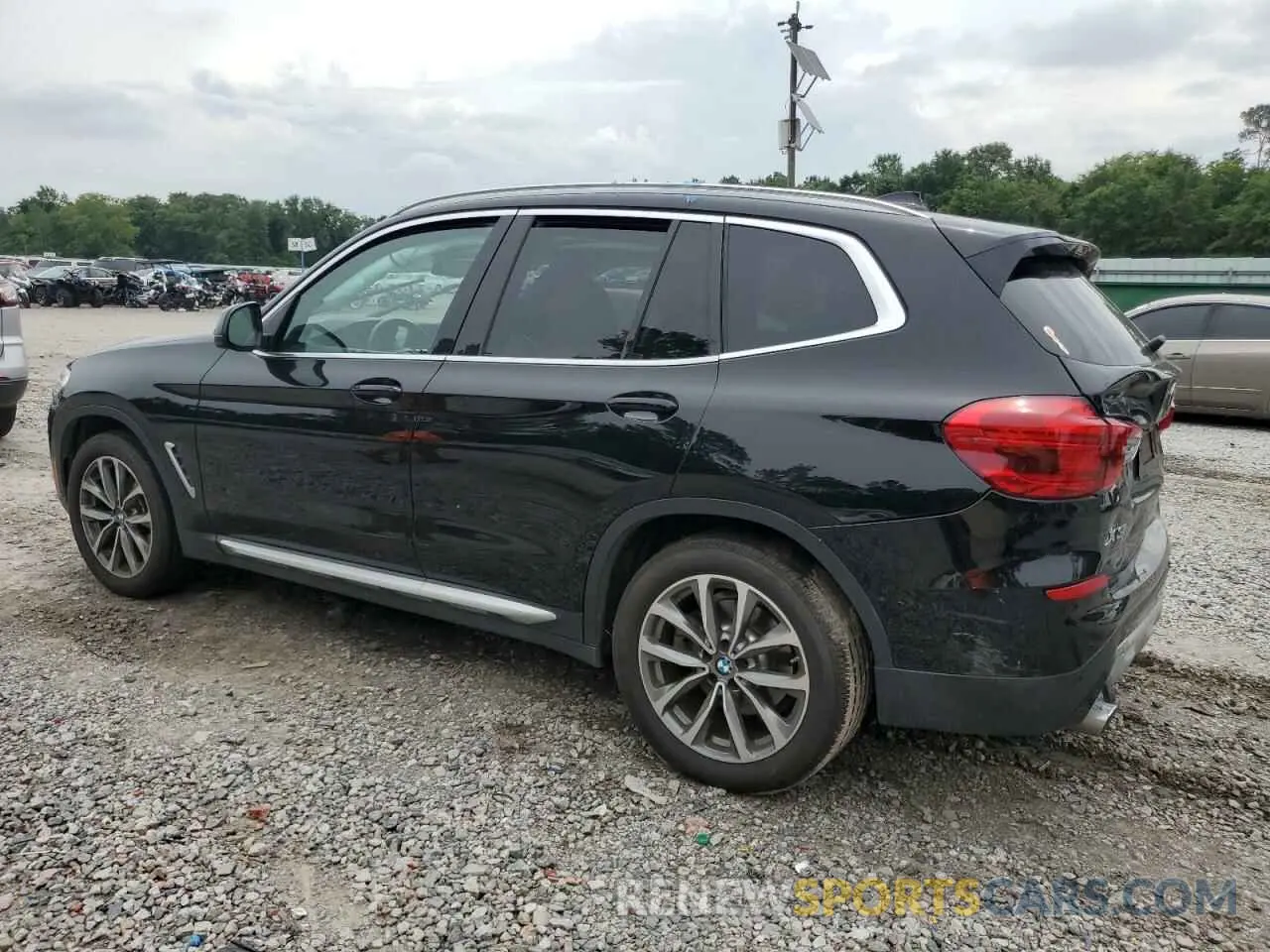 2 fotografías del automóvil dañado 5UXTR7C52KLR47964 BMW X3 2019