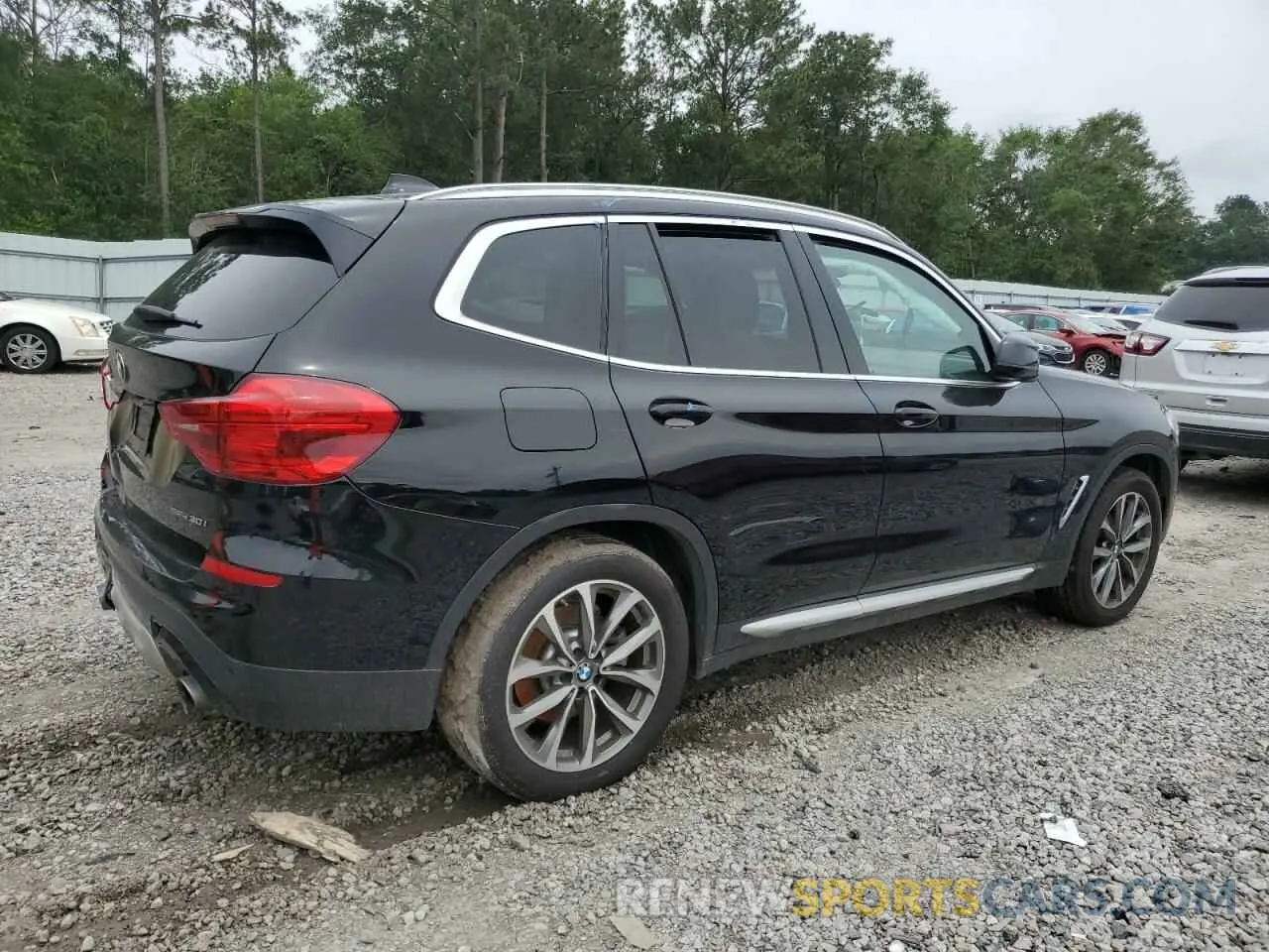 3 fotografías del automóvil dañado 5UXTR7C52KLR47964 BMW X3 2019
