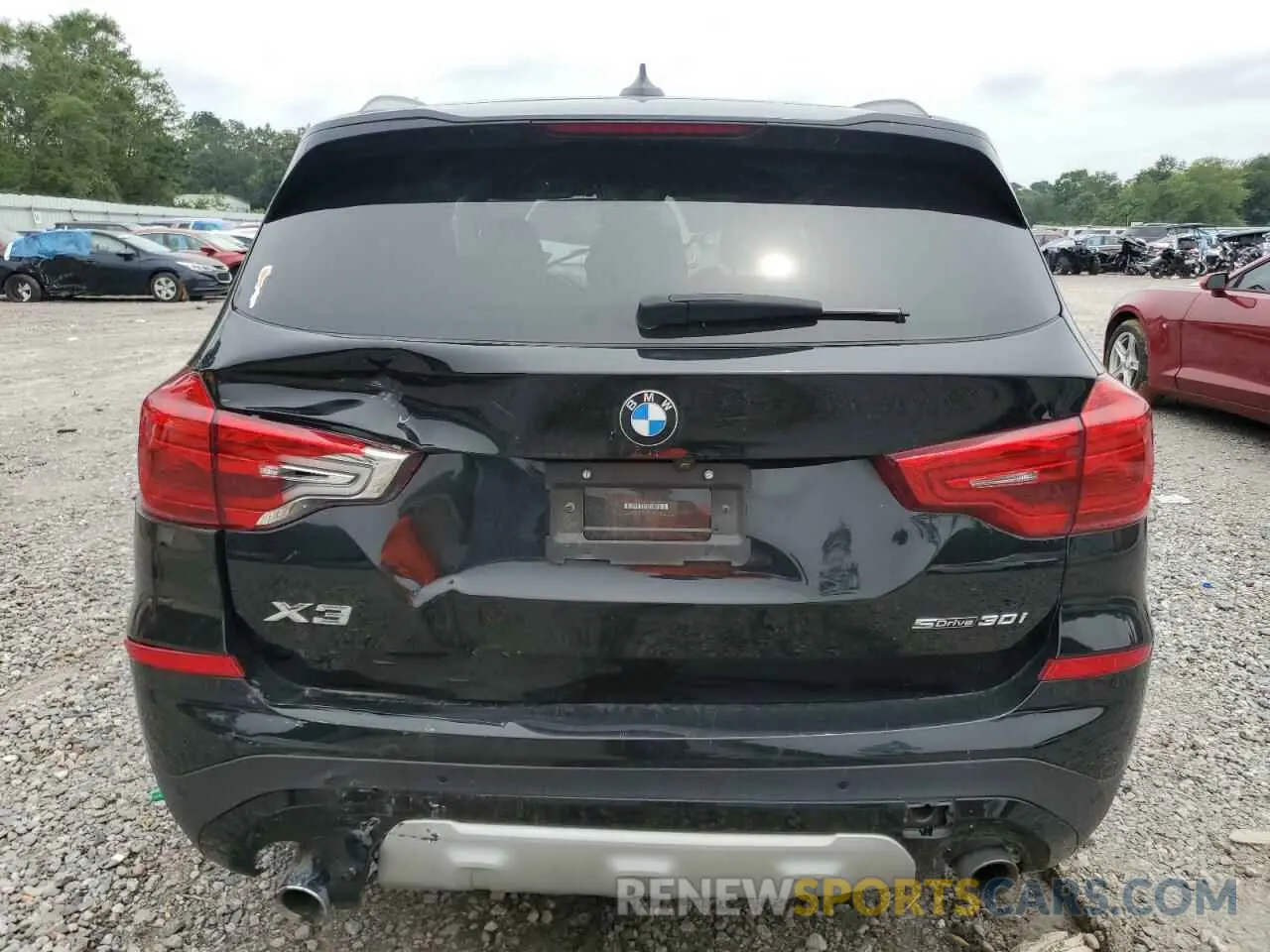 6 fotografías del automóvil dañado 5UXTR7C52KLR47964 BMW X3 2019