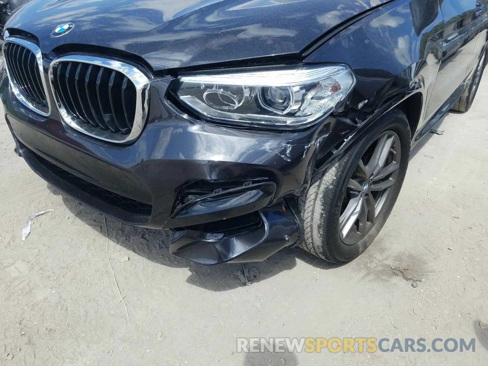 9 fotografías del automóvil dañado 5UXTR7C52KLR52436 BMW X3 2019