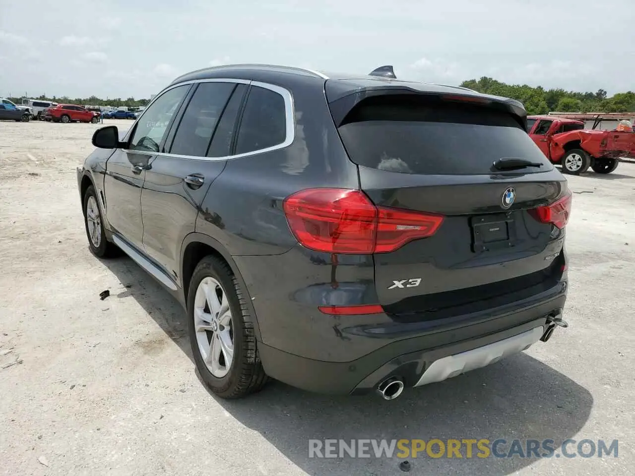 3 fotografías del automóvil dañado 5UXTR7C53KLE98992 BMW X3 2019
