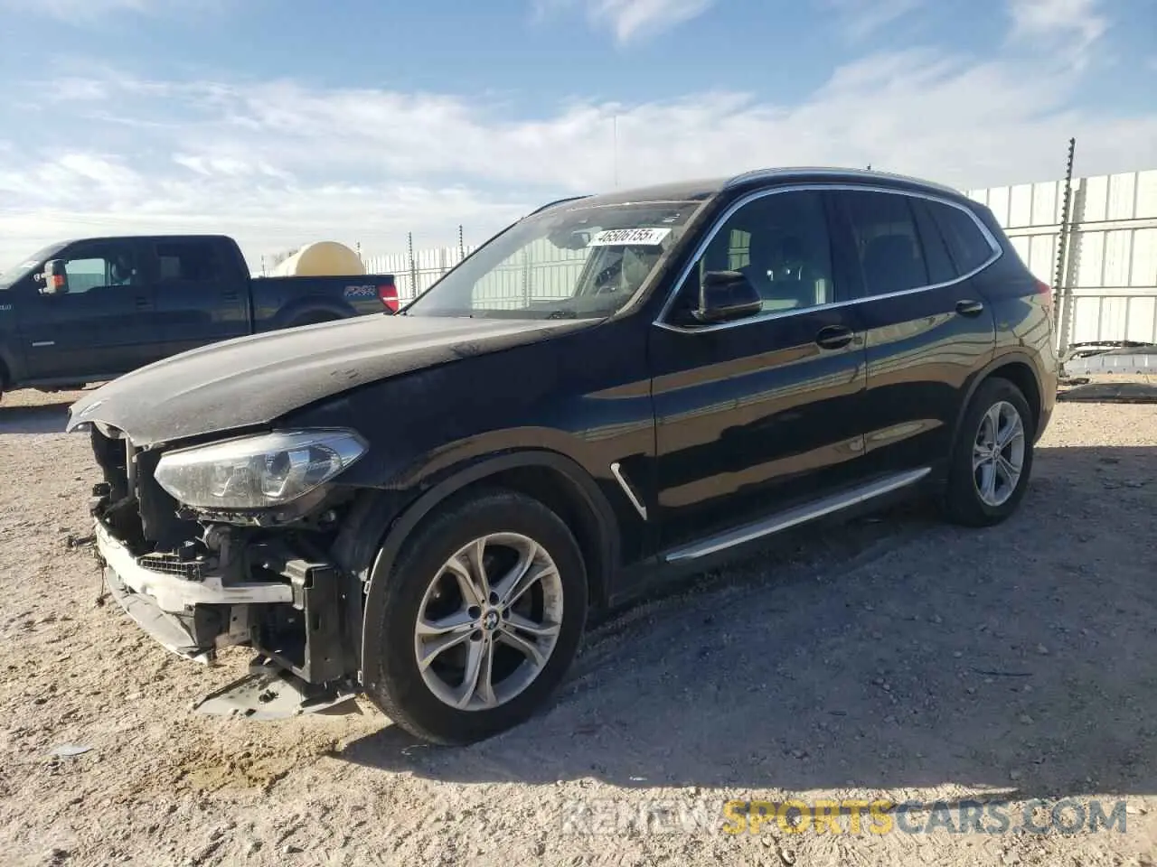 1 fotografías del automóvil dañado 5UXTR7C53KLF24393 BMW X3 2019