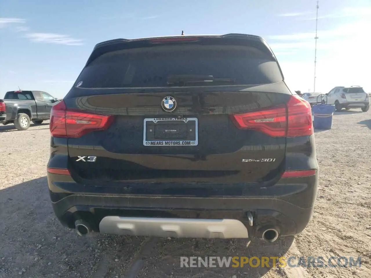 6 fotografías del automóvil dañado 5UXTR7C53KLF24393 BMW X3 2019