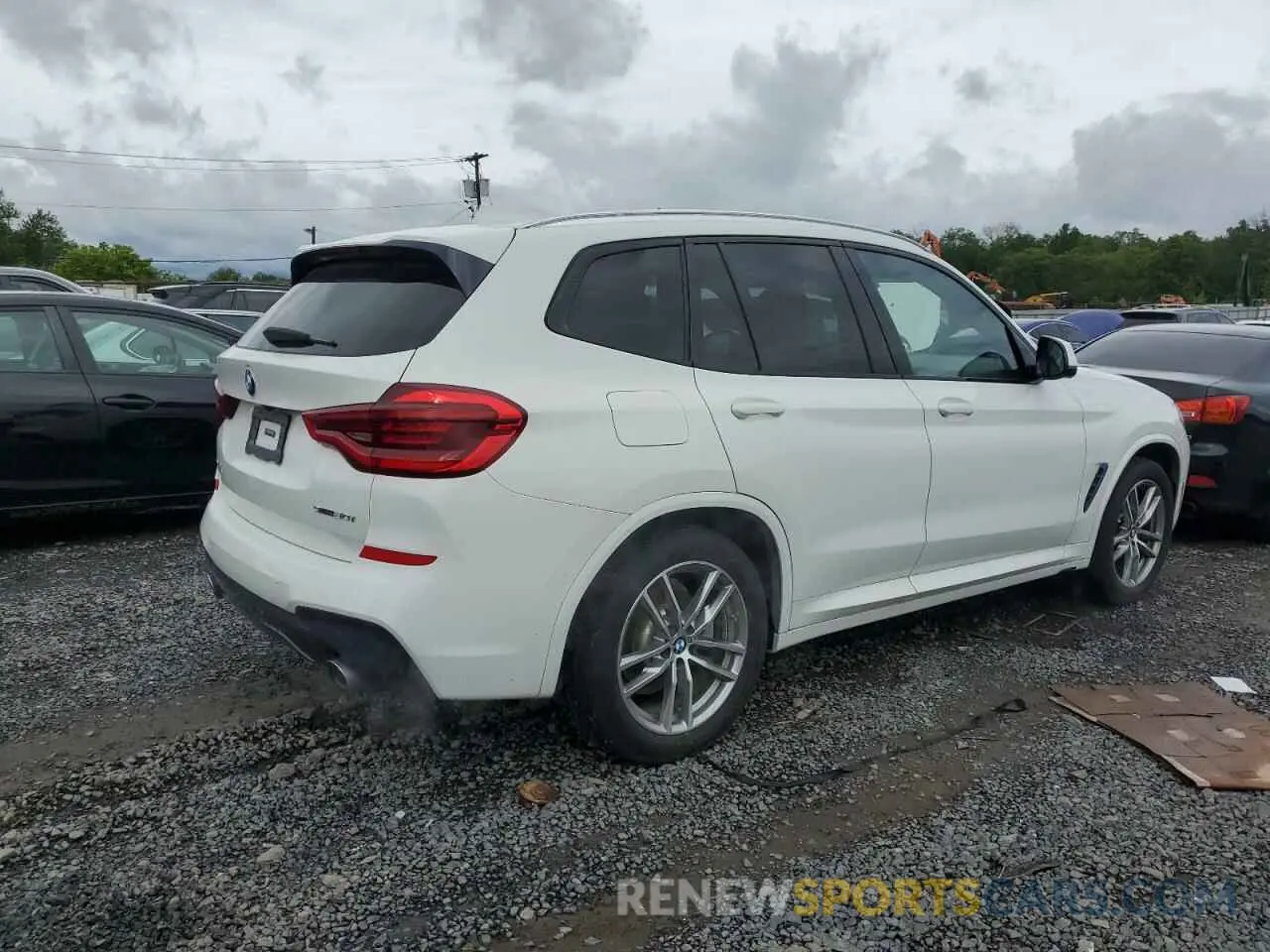3 fotografías del automóvil dañado 5UXTR7C53KLF27519 BMW X3 2019