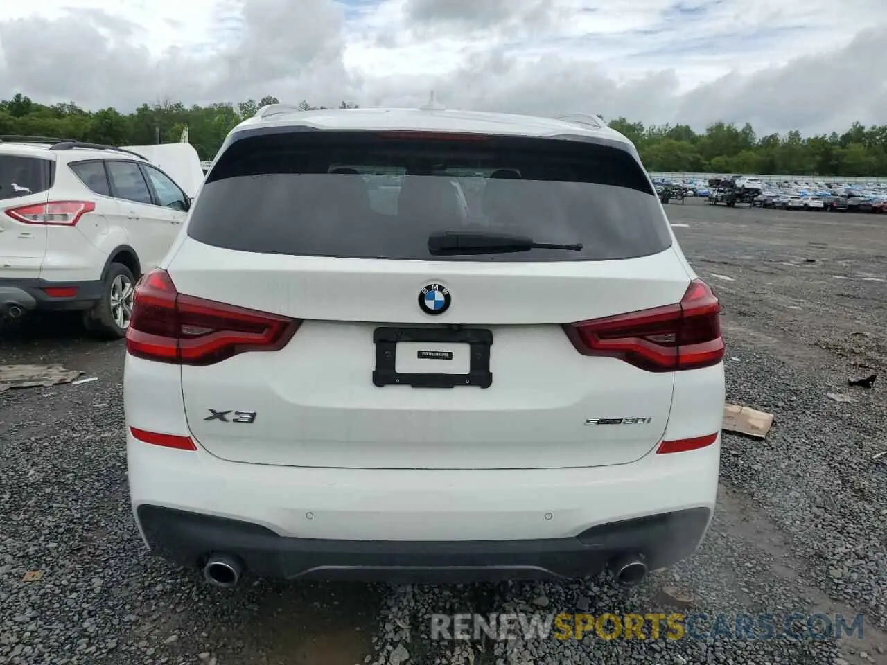 6 fotografías del automóvil dañado 5UXTR7C53KLF27519 BMW X3 2019