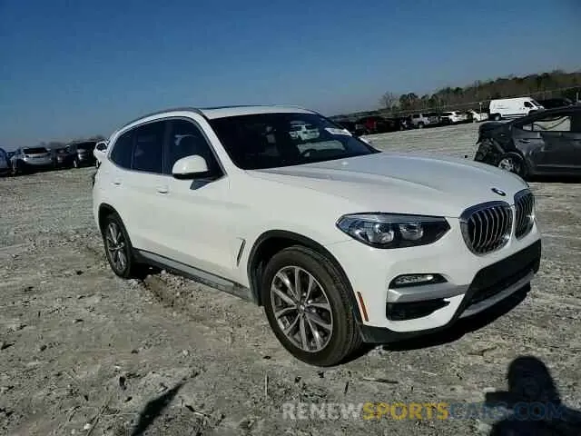 12 fotografías del automóvil dañado 5UXTR7C53KLF31182 BMW X3 2019