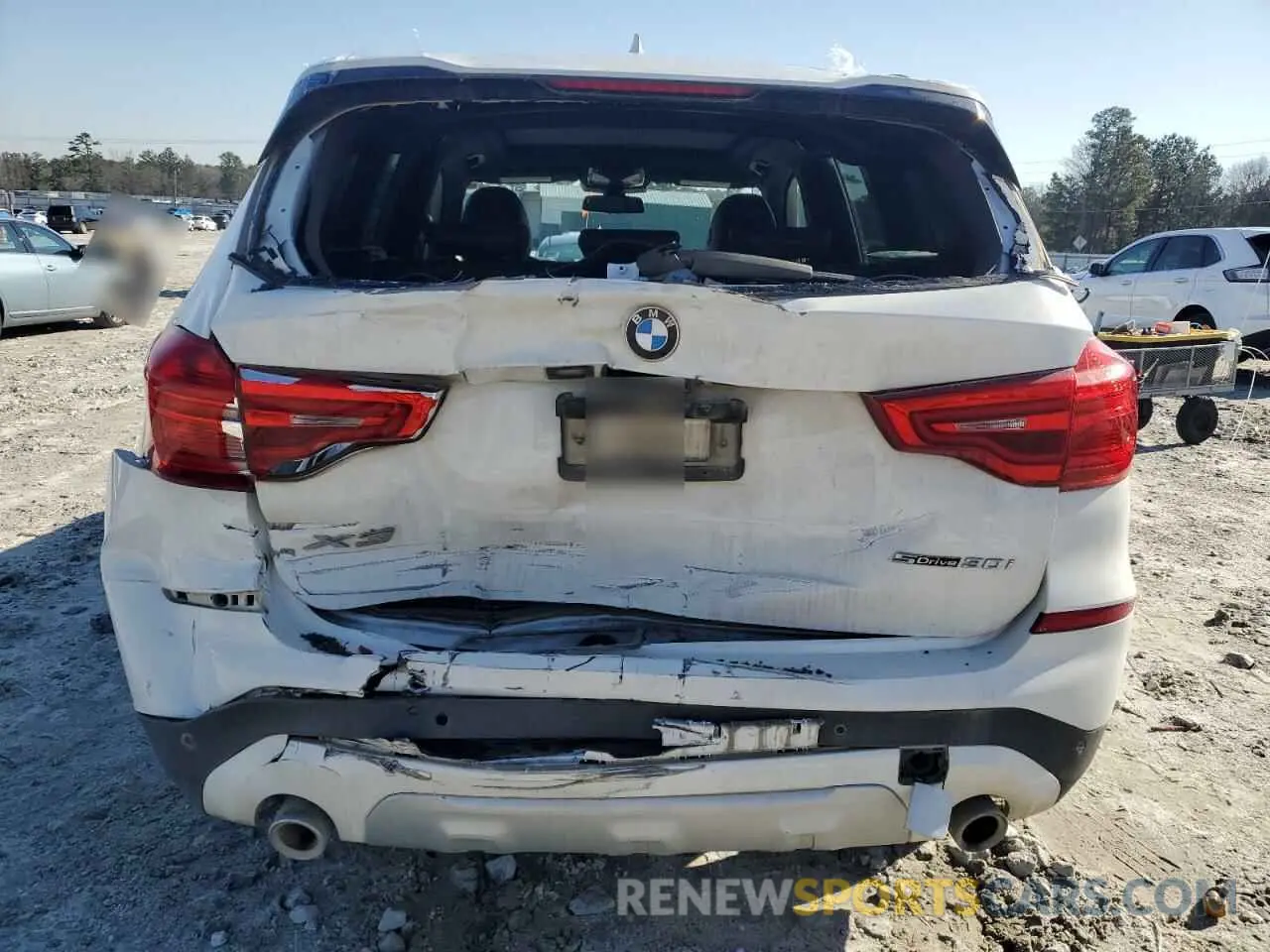 6 fotografías del automóvil dañado 5UXTR7C53KLF31182 BMW X3 2019