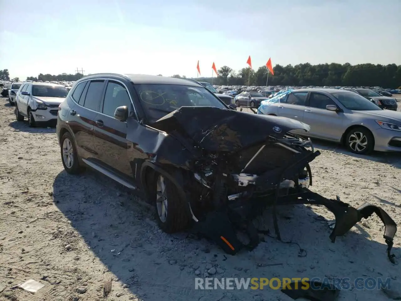 1 fotografías del automóvil dañado 5UXTR7C53KLR44135 BMW X3 2019