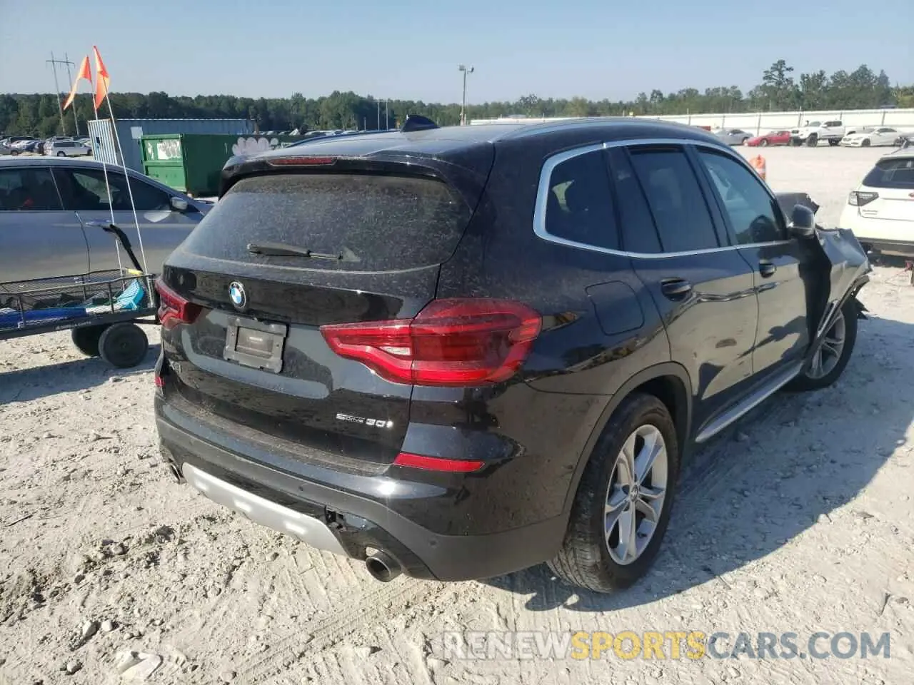 4 fotografías del automóvil dañado 5UXTR7C53KLR44135 BMW X3 2019