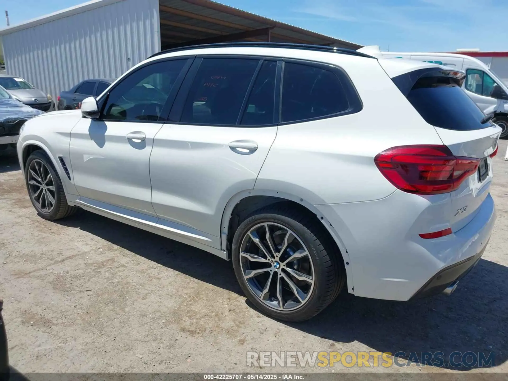 3 fotografías del automóvil dañado 5UXTR7C53KLR44393 BMW X3 2019