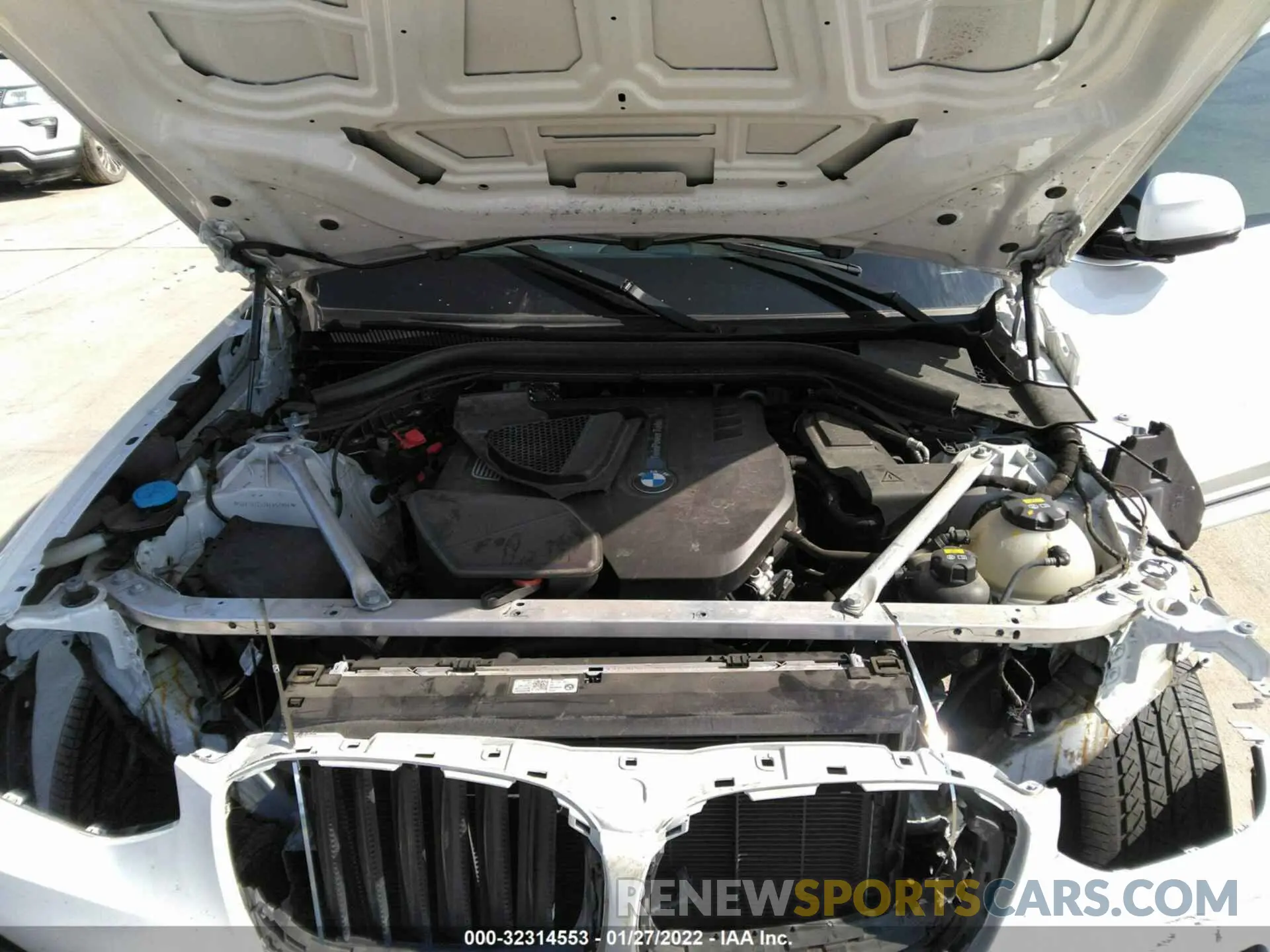 10 fotografías del automóvil dañado 5UXTR7C53KLR52994 BMW X3 2019