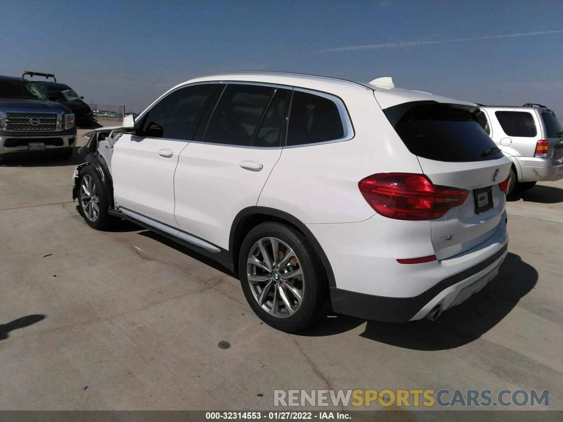 3 fotografías del automóvil dañado 5UXTR7C53KLR52994 BMW X3 2019