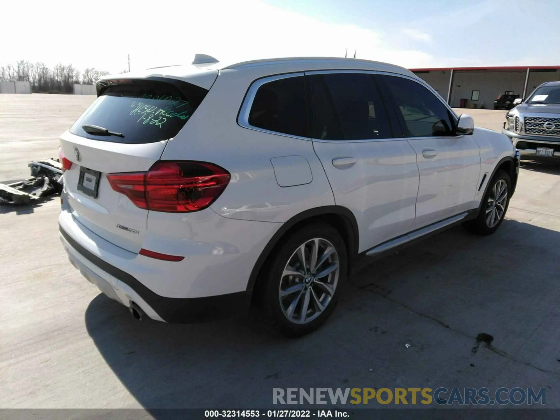 4 fotografías del automóvil dañado 5UXTR7C53KLR52994 BMW X3 2019