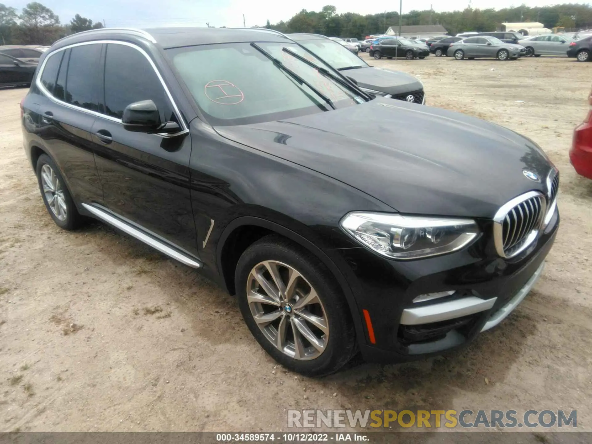 1 fotografías del automóvil dañado 5UXTR7C54KLF24581 BMW X3 2019