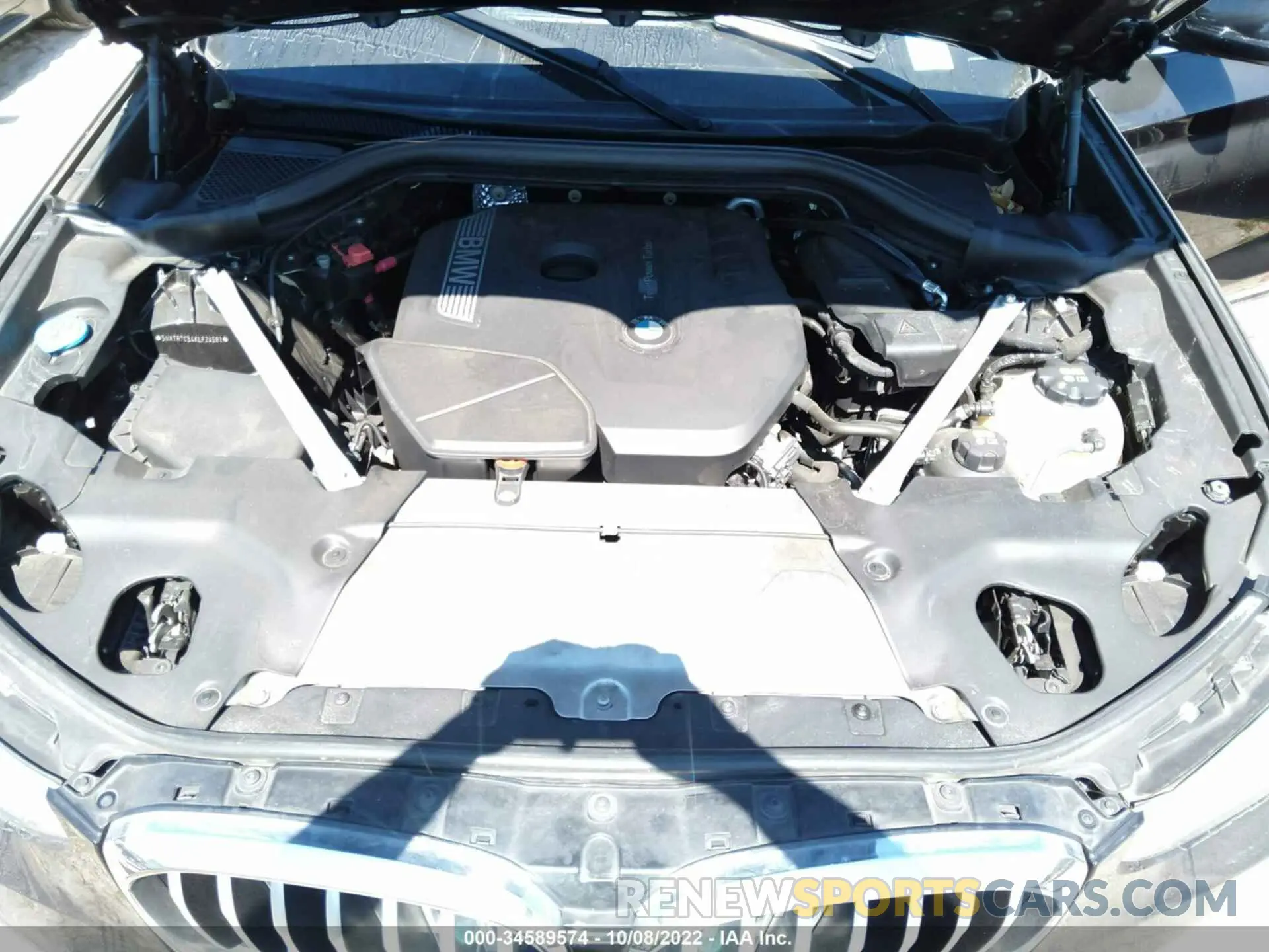 10 fotografías del automóvil dañado 5UXTR7C54KLF24581 BMW X3 2019