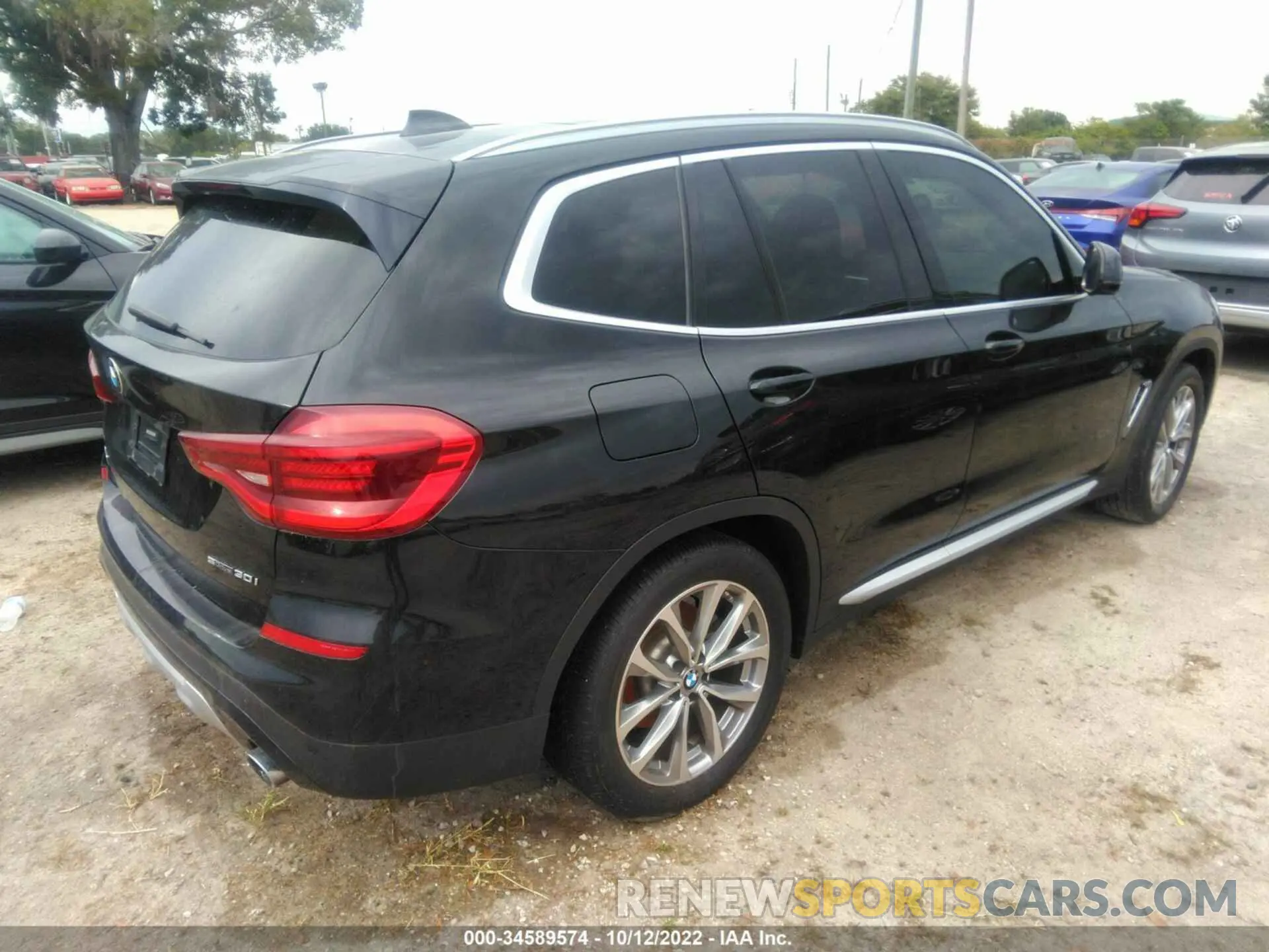 4 fotografías del automóvil dañado 5UXTR7C54KLF24581 BMW X3 2019