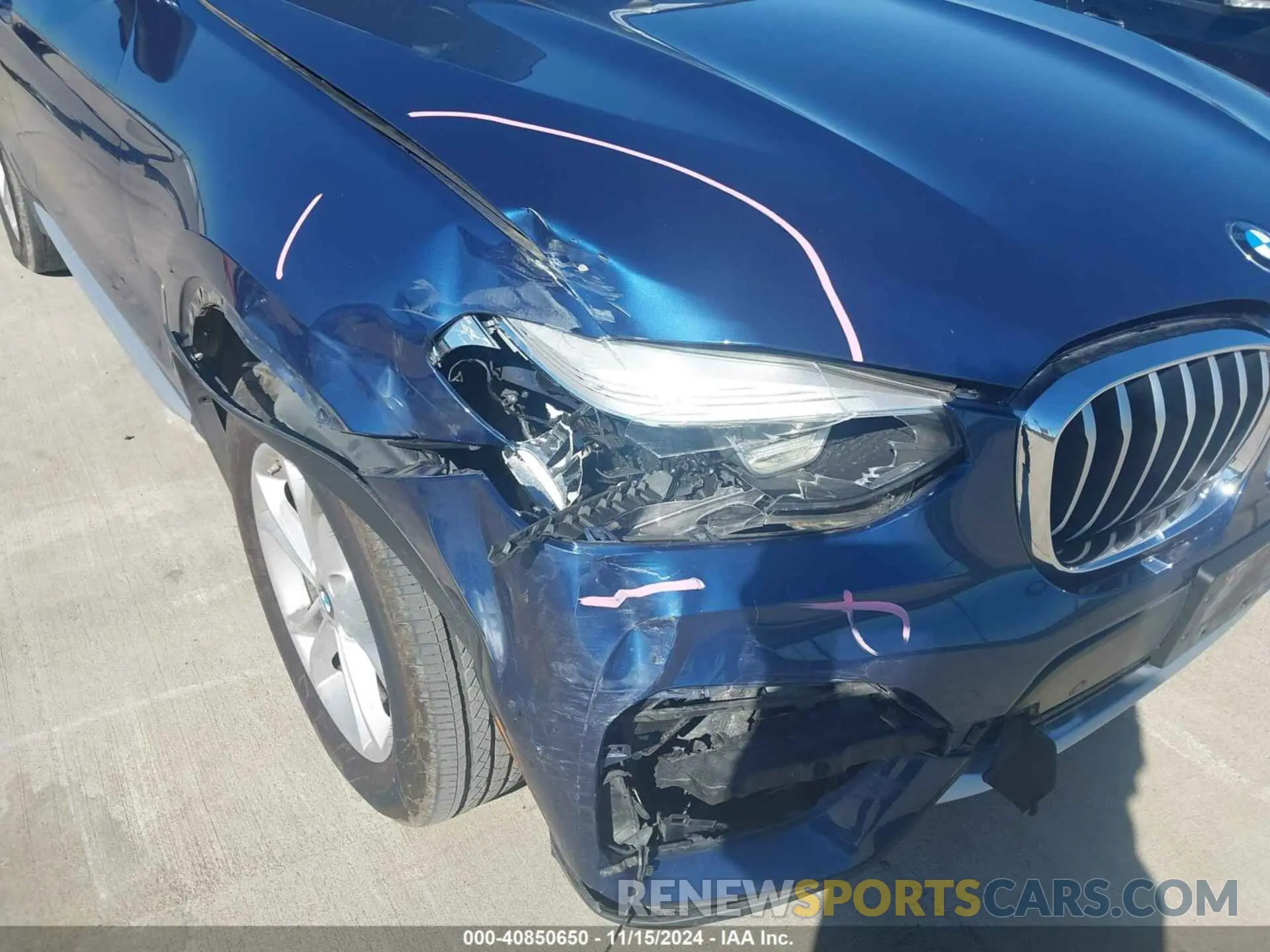 6 fotografías del automóvil dañado 5UXTR7C54KLF30400 BMW X3 2019