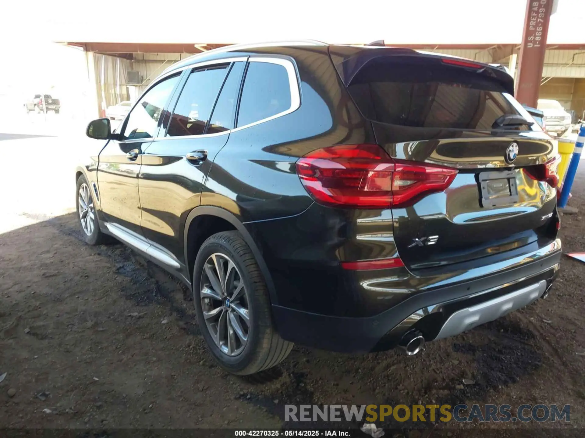 3 fotografías del automóvil dañado 5UXTR7C54KLF32275 BMW X3 2019