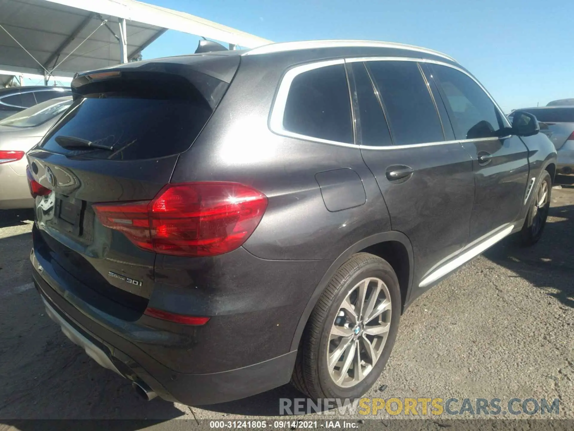 4 fotografías del automóvil dañado 5UXTR7C54KLR44774 BMW X3 2019
