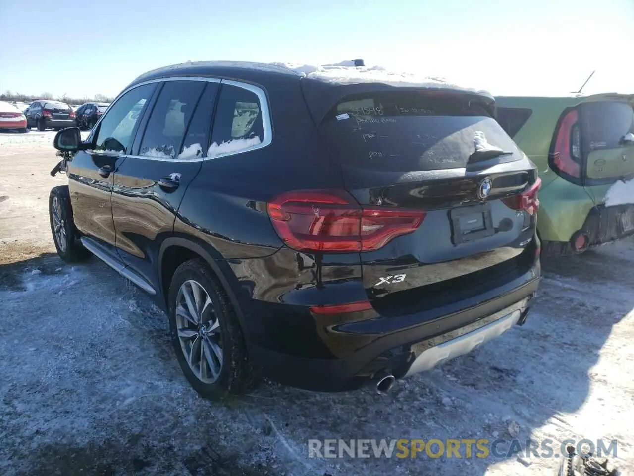 3 fotografías del automóvil dañado 5UXTR7C55KLE97357 BMW X3 2019