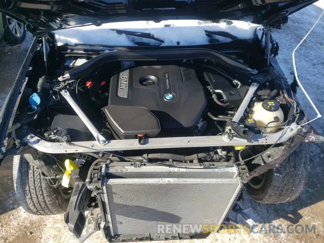 7 fotografías del automóvil dañado 5UXTR7C55KLE97357 BMW X3 2019