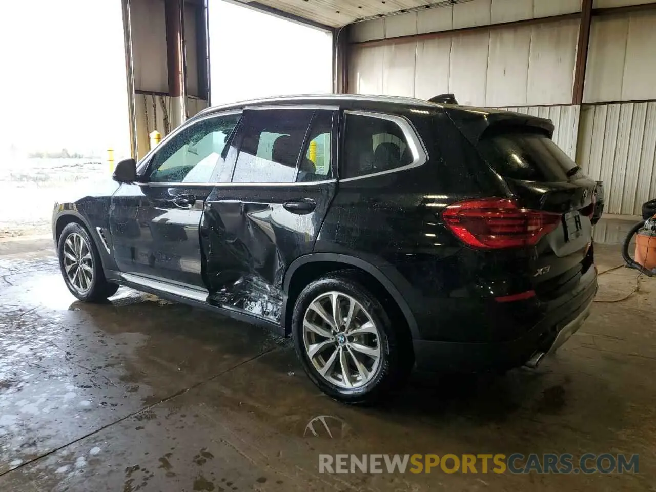 2 fotografías del automóvil dañado 5UXTR7C55KLF25724 BMW X3 2019