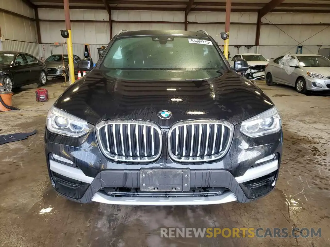 5 fotografías del automóvil dañado 5UXTR7C55KLF25724 BMW X3 2019