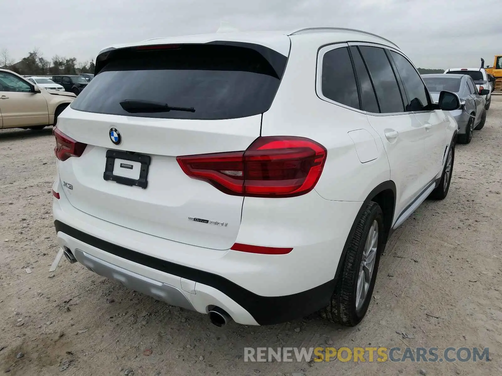 4 fotografías del automóvil dañado 5UXTR7C55KLF32494 BMW X3 2019