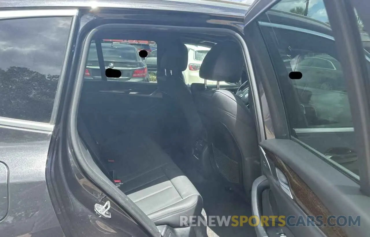 6 fotografías del automóvil dañado 5UXTR7C55KLF37078 BMW X3 2019