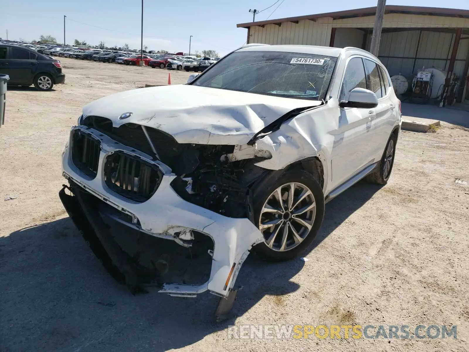 9 fotografías del automóvil dañado 5UXTR7C55KLR44945 BMW X3 2019